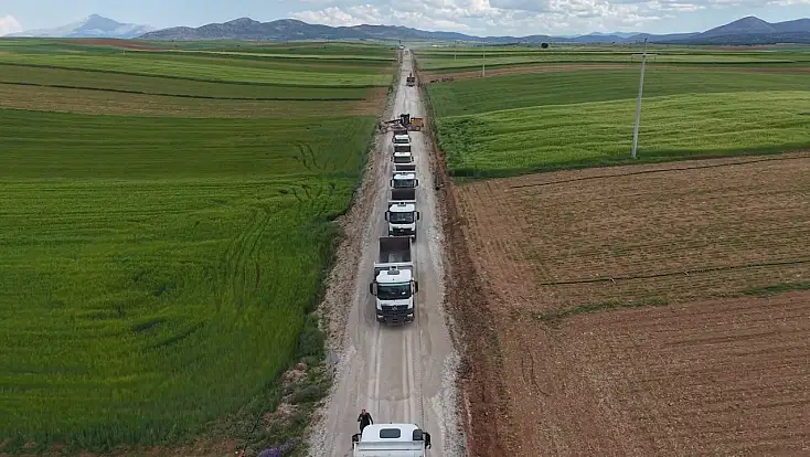 Konya'nın bu ilçesinde mahalle yolları yenileniyor
