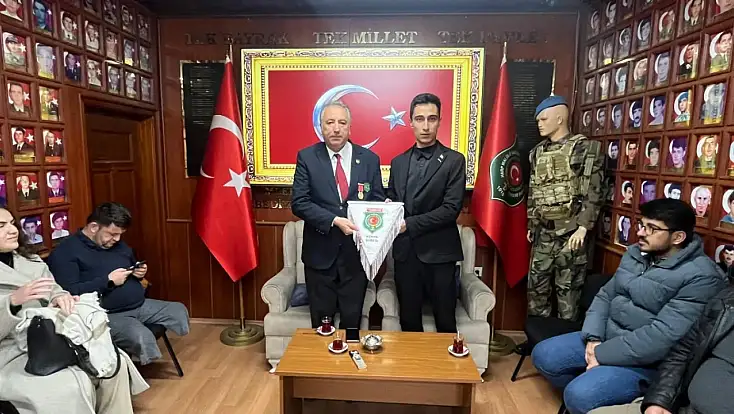 Konya’nın gençlerinden kahramanlara vefa: Gastronomi öğrencileri gazilerle buluştu