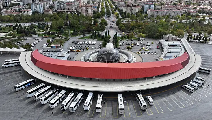 Konya otogarı 2025’te yaklaşık 18 milyon yolcuya ev sahipliği yaptı