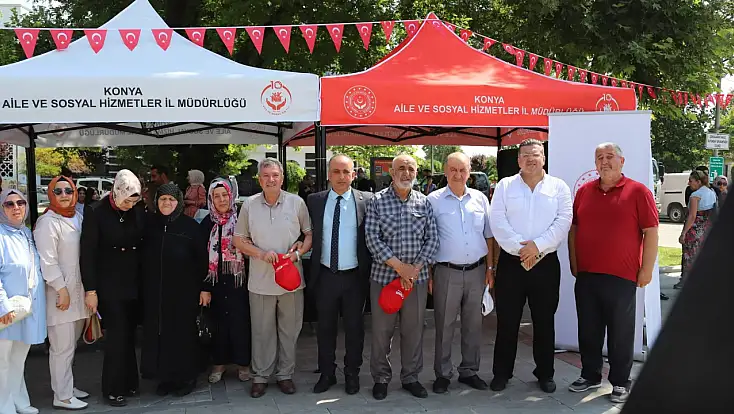 Konya'da vatan sevdasının izlerini taşıyan anlamlı sergi