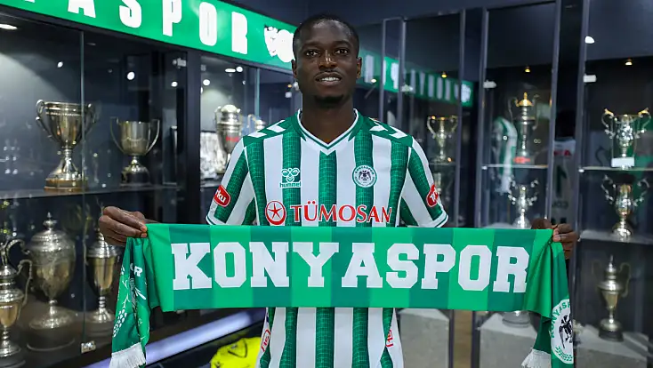 Konyaspor'dan hücum hattına güçlü dokunuş! Ebrima Colley imzayı attı