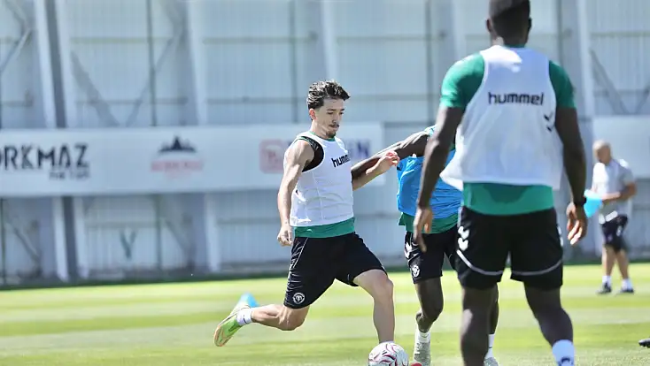 Konyaspor, Trabzonspor maçı hazırlıklarını sürdürdü