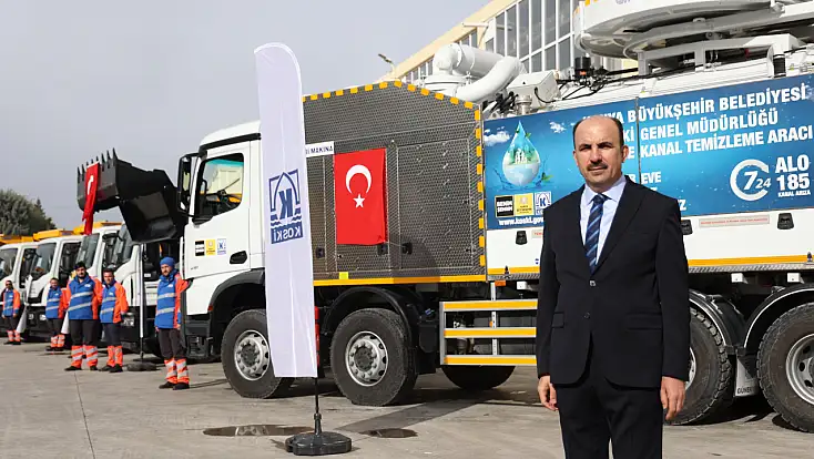 KOSKİ’nin gücü artıyor: Konya’da su ve altyapı hizmetleri yeni araçlarla güçlendi