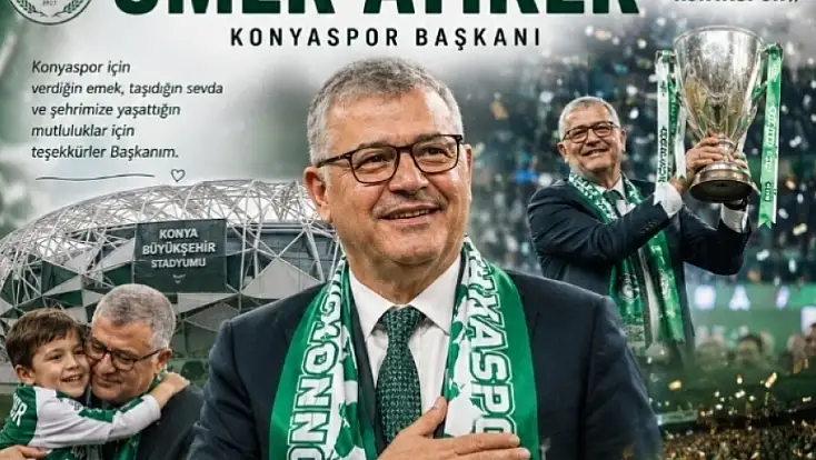 Konyaspor'daki kötü gidişata Başkan Ömer Atiker “DUR” diyebilir