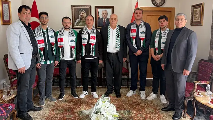 Nalçacılılar’dan Filistin’e Ankara’da destek