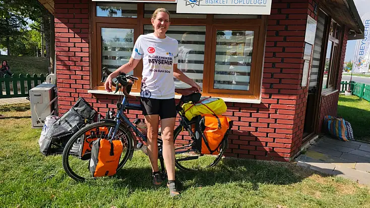 Pedalları Avrupa için çevirdi, soluğu Konya'da aldı