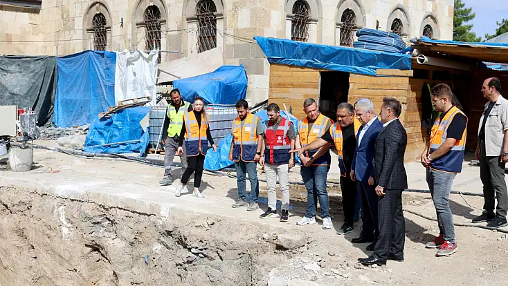 Vali İbrahim Akın duyurdu! Konya’nın  tarihi mirasında çalışmalar hız kesmiyor
