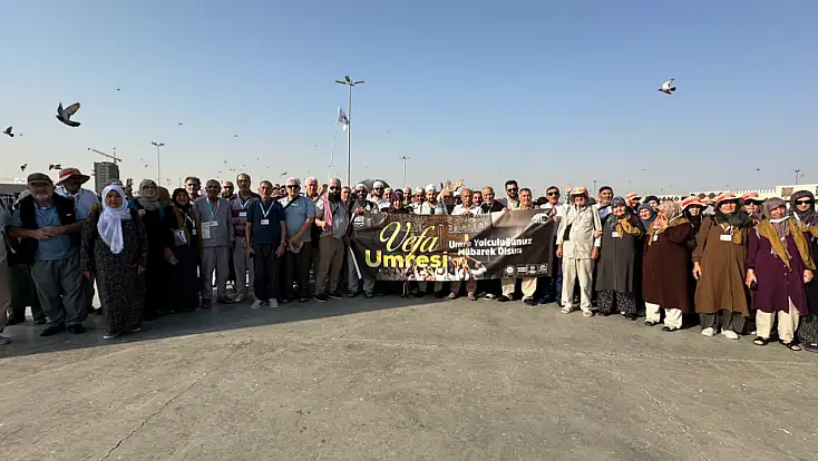 Vefa Umresi’nin ikinci kafilesi Konya’ya döndü