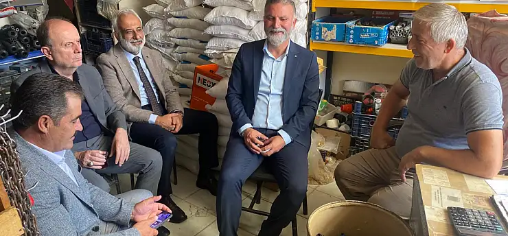 AK Parti Konya Milletvekili Baykan Derbent'te: Esnaf ve vatandaşların sorunlarını yerinde dinledi