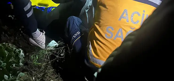 Aksaray'da facianın eşiğinden dönüldü: Vadide yükseklikten düşen kadın yaralandı