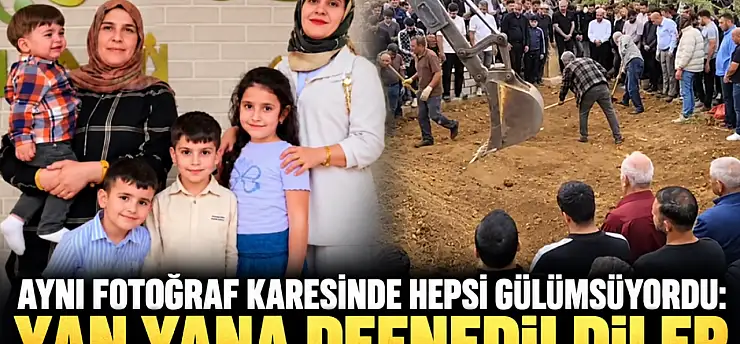 Aynı fotoğraf karesinde hepsi gülümsüyordu: Yan yana defnedildiler