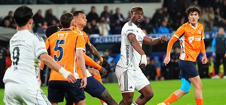 Beşiktaş ile Başakşehir 25. kez karşı karşıya