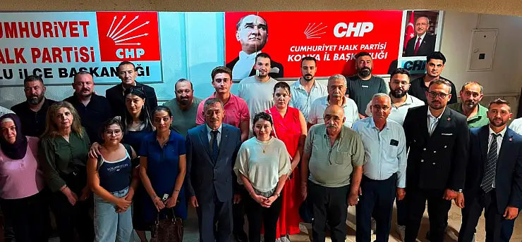 CHP Konya'da yeni dönem! Yeni yönetim ve görev dağılımı tamamlandı