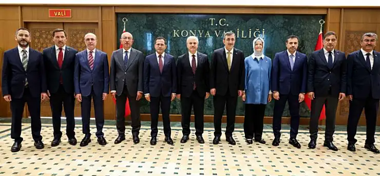 Cumhurbaşkanı Yardımcısı Cevdet Yılmaz Konya'da!