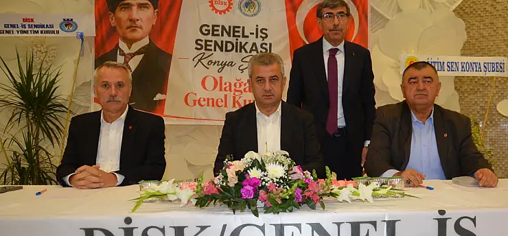 DİSK Genel-İş'te, Mustafa Tamer güven tazeledi