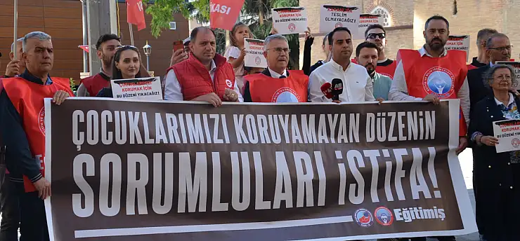 Eğitim-İş Konya'dan okullarda şiddete tepki: 'Güvenli okul, sağlıklı eğitim istiyoruz'