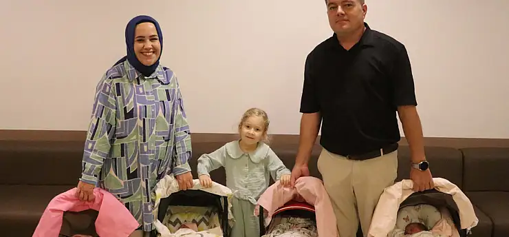 İkinci çocuk bekliyorlardı, dördüz sürpriziyle karşılaştılar