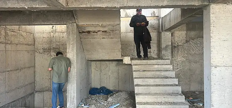 Komşu ilde korkunç kaza: İnşaat işçisi mucizevi şekilde kurtuldu!