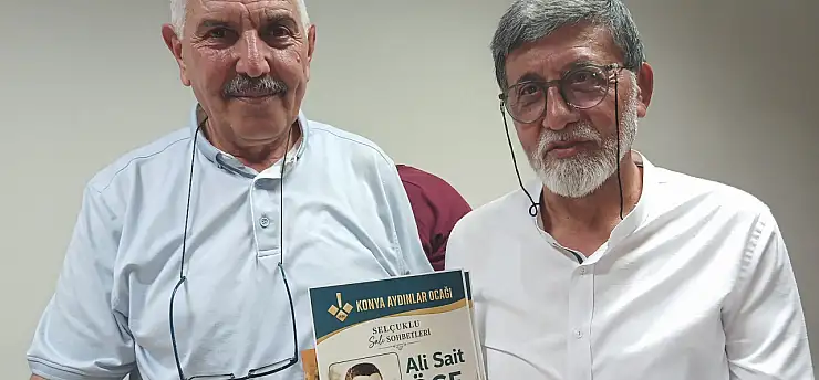 Konya basınının deneyimli ismi Ali Sait Öge: 'Biz ayrıntılardan haber çıkaran gazetecilerdik'