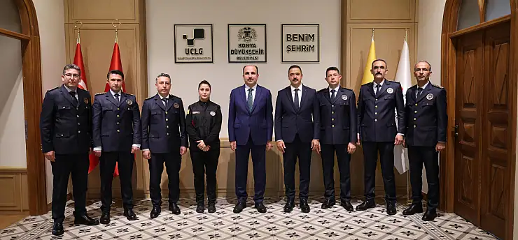 Konya'da gece gündüz demeden çalışan teşkilat bir araya geldi