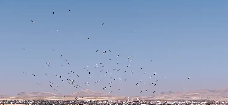 Konya'da gökyüzünde görsel şölen!