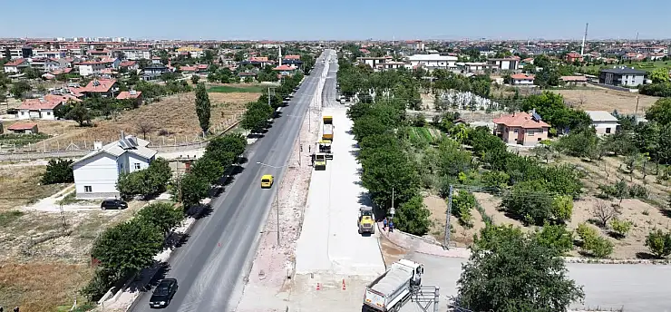 Konya'da her gün binlerce kişinin kullandığı cadde baştan sona değişiyor