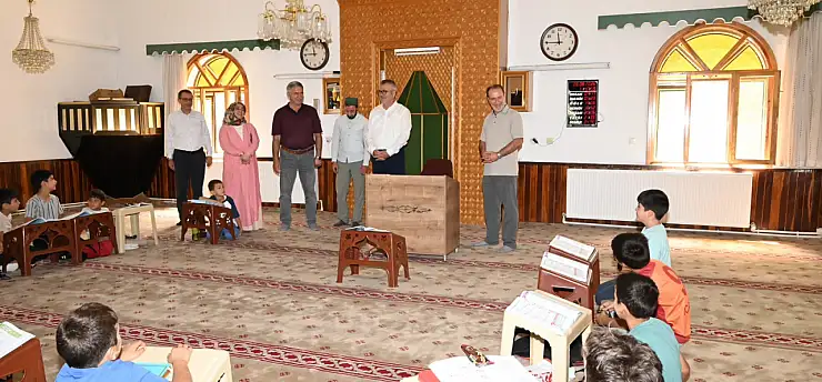 Konya'da Kur'an kursu öğrencilerine ziyaret