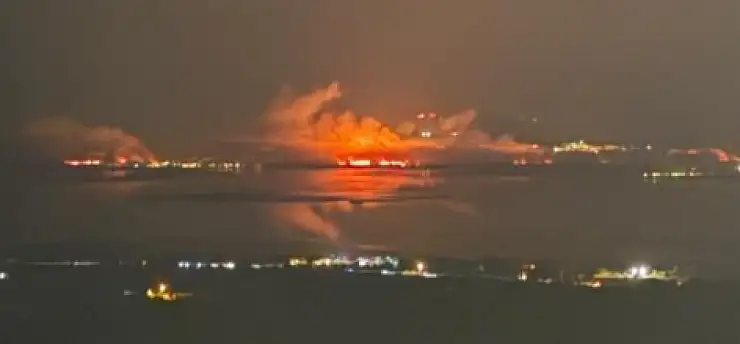 Konya'da tarlalar alev aldı!