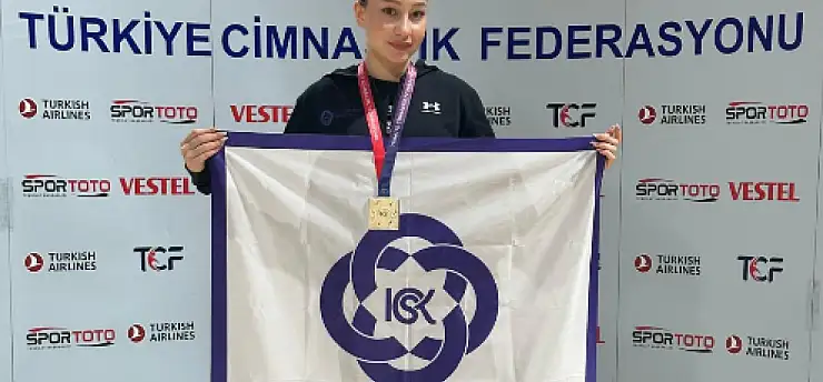 Konya'nın cimnastikteki gururu: Liva Nur Yalçın Türkiye şampiyonu