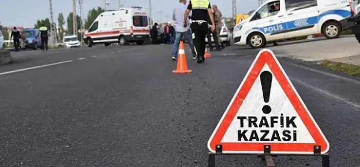 Korkutan kaza:1 ölü, 5 yaralı