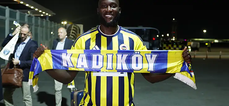 Romelu Lukaku, Fenerbahçe için İstanbul'da