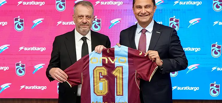 Sürat Kargo ile Trabzonspor arasındaki sponsorluk anlaşması uzatıldı