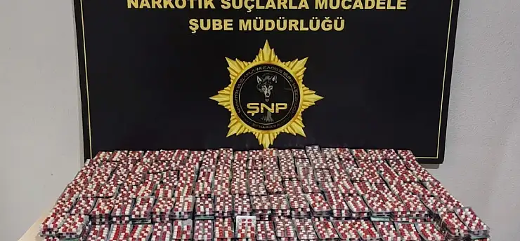 Zehir tacirlerine darbe: 13 bin 100 uyuşturucu hap yakalandı