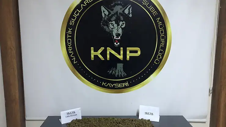 1,5 kilo zulalanmış uyuşturucu ele geçirildi