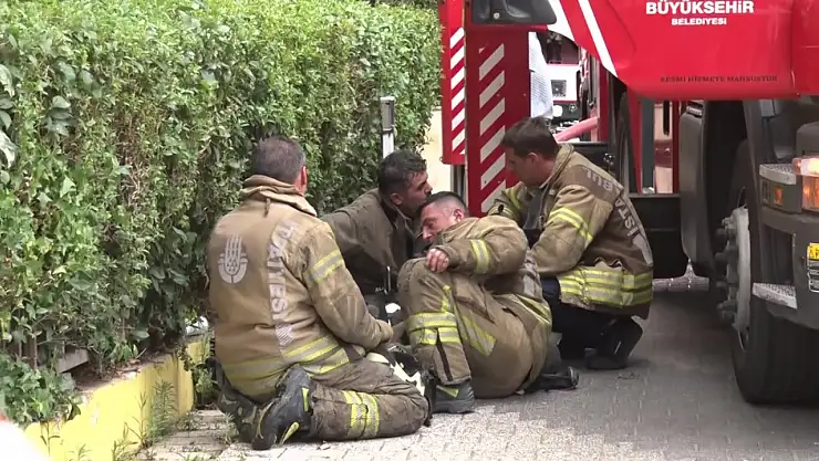 10 katlı binada yangın alarmı: 4 kişi mahsur kaldı!