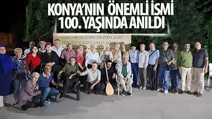 100. Yılında Karatay'da anıldı