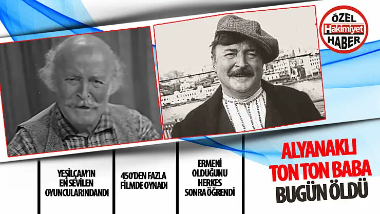 14 Ocak: Türk Sinemasının Unutulmaz İsimlerinden Nubar Terziyan'ı Anma Günü