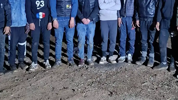 15  düzensiz göçmen yakalandı