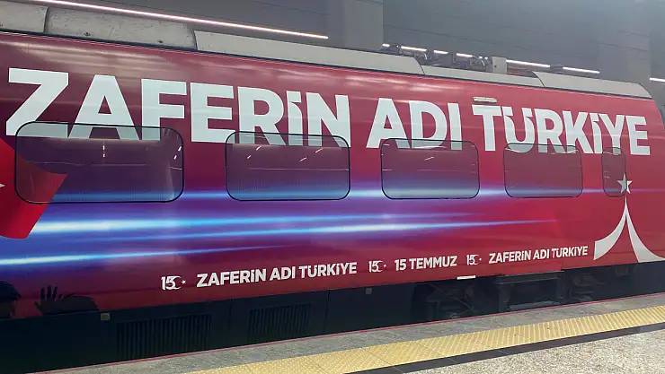 15 Temmuz treni yola çıktı