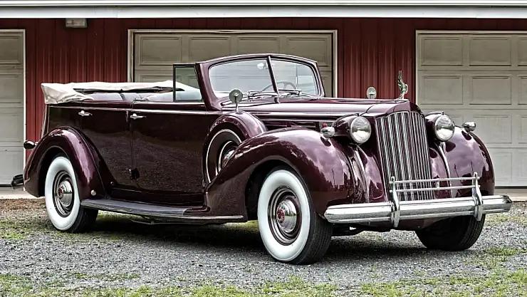 1939 yılının ikonu: İlk klimalı otomobil, Packard 12 Sedan