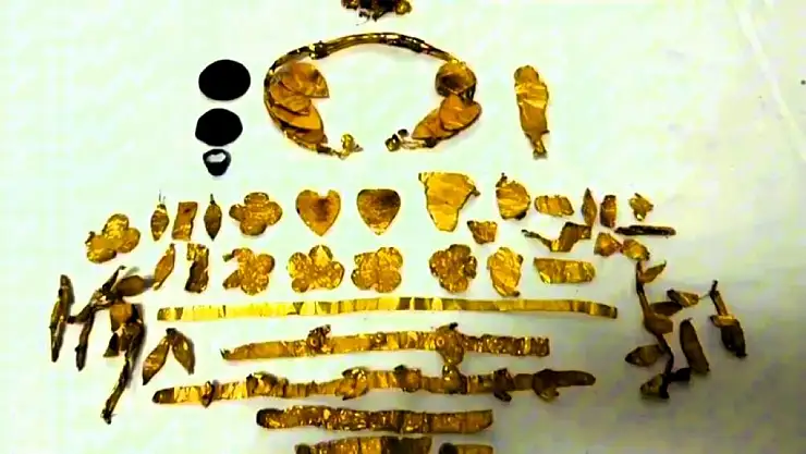 2 bin yıllık kral tacı yakalandı