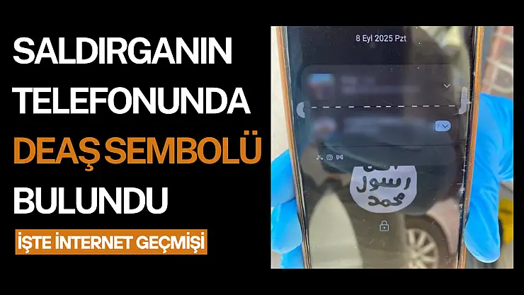 2 polisimizi şehit eden saldırganın telefonunda DEAŞ sembolü bulundu: İnternet geçmişi dikkat çekti!