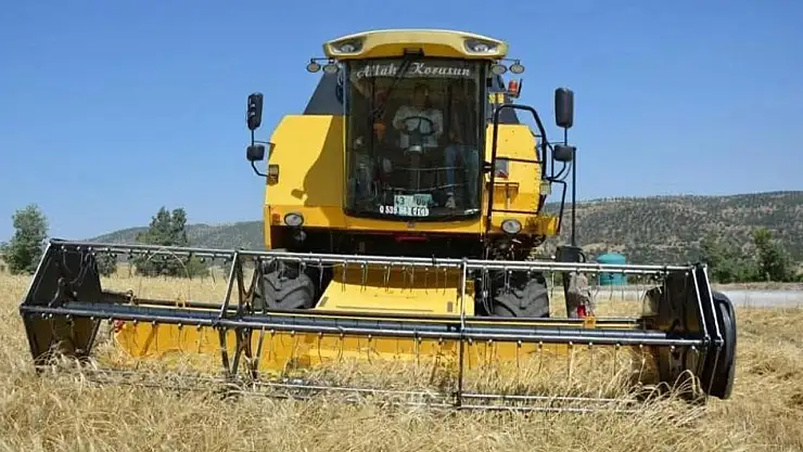 2025 yılı biçerdöver ve balya ücretleri belirlendi