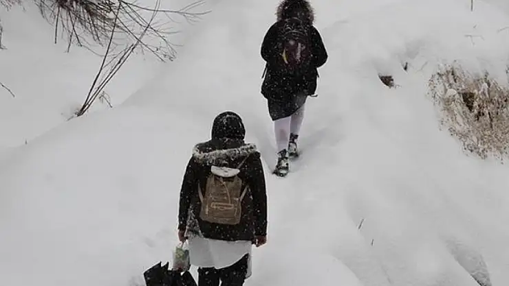 3 ilde eğitime kar engeli!