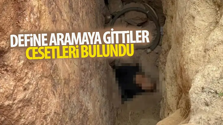 3 kişinin cansız bedeni mağarada bulundu