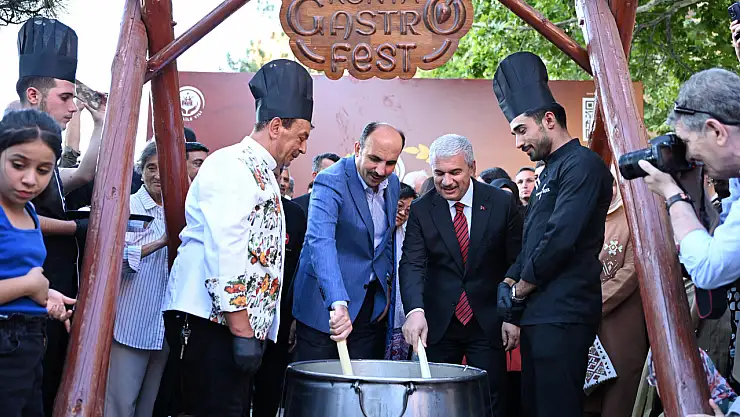 3. Konya Gastronomi Festivali başladı: Kadim lezzetler yeniden sofralarda
