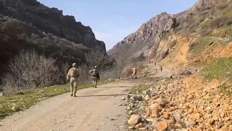 4 ilde 22 mağara imha edildi