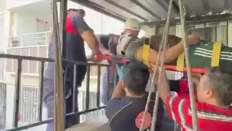 4. Kattan düşen epilepsi hastası hastaneye kaldırıldı