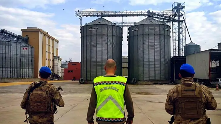 40 bin tonluk hububat vurgununda 9 Tutuklama