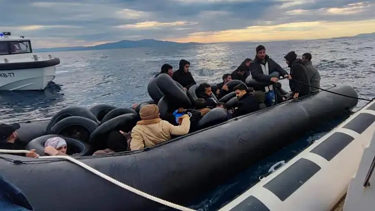 50'si çocuk 186 göçmen karaya çıkartıldı